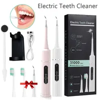 Ultrasonic Electric Teeth Cleaner Dental Calculus Remover Waterproof Teeth Whitening Scaler Dental Tartar Cleaning Oral Care