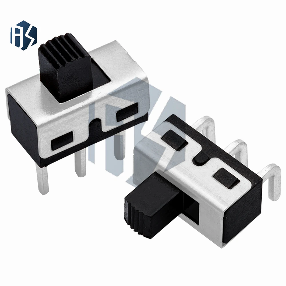 10PCS SS12D10 SS12D11 SS12D06 Przełącznik dwupozycyjny 3Pins Prosta stopka Uchwyt Wysoki 5mm Rozstaw 4.7mm 3A 250V SS12D10 Przełączniki zasilania