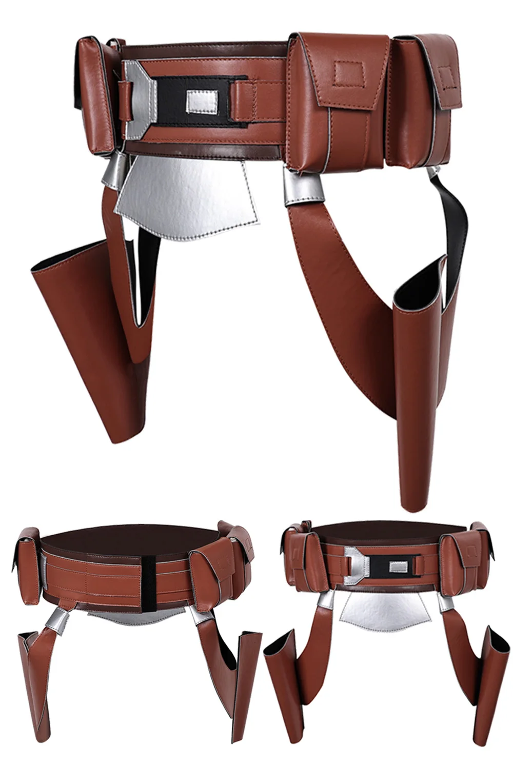 

Fancy Superhero Bo Katan Cosplay For Child Girls Waist Belt With Holster Movie Bounty Hunter 2 Costume Accessories Teen Props