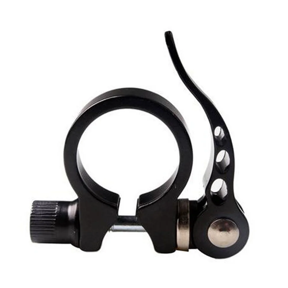 

4Pcs 318mm Quick Release Seatpost Clamp Ergonomic Design Cycling Accessory for Fixedgear Road Bike Black Yellow Silver Blue