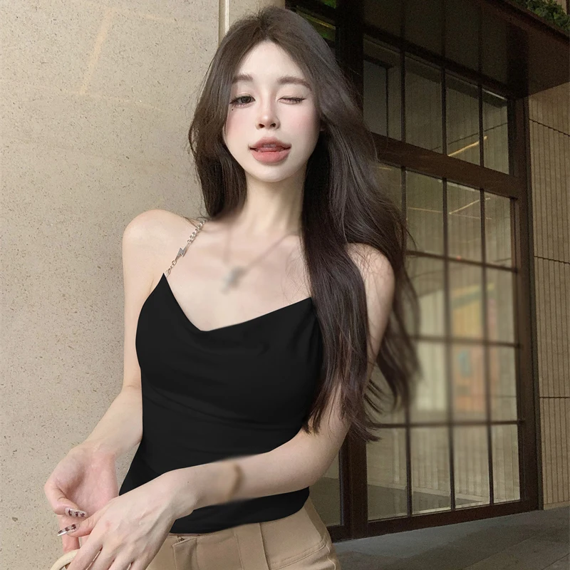 Women's Camisole Summer Korean Version Slim Sexy Sleeveless Tank Tops