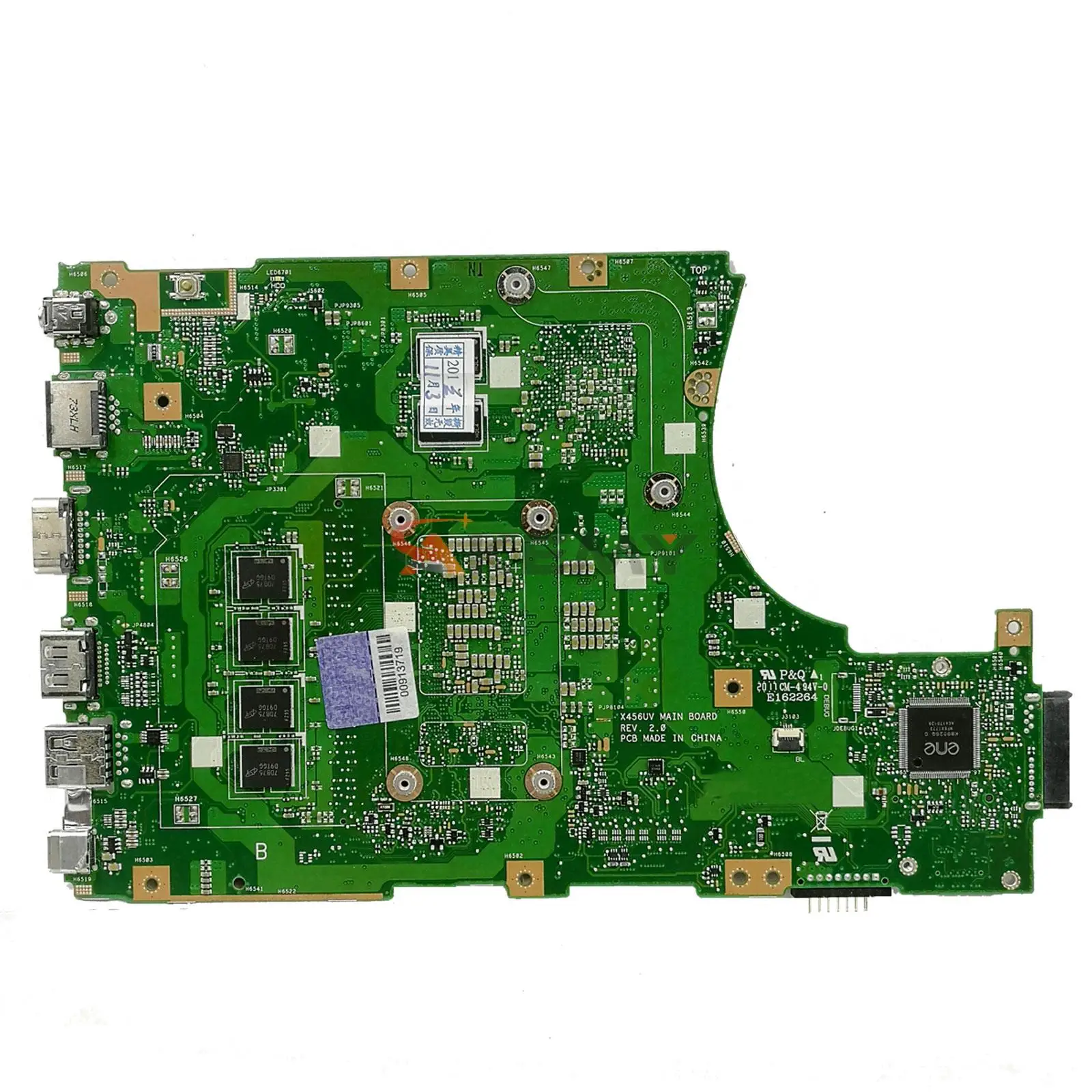 Laptop Placa Mãe X456UVK X456UQ X456UJ A456U X456UB F456U X456UV X456 X456UA Placa-Mãe X456UQK I3 I5 I7 DDR3/DDR4 UMA/PM