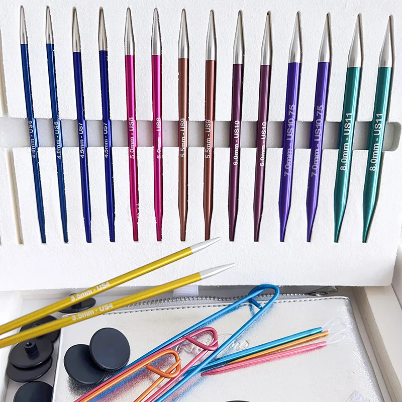 New Knitpro Zing  Interchangeable Knitting Needle Gift  Set