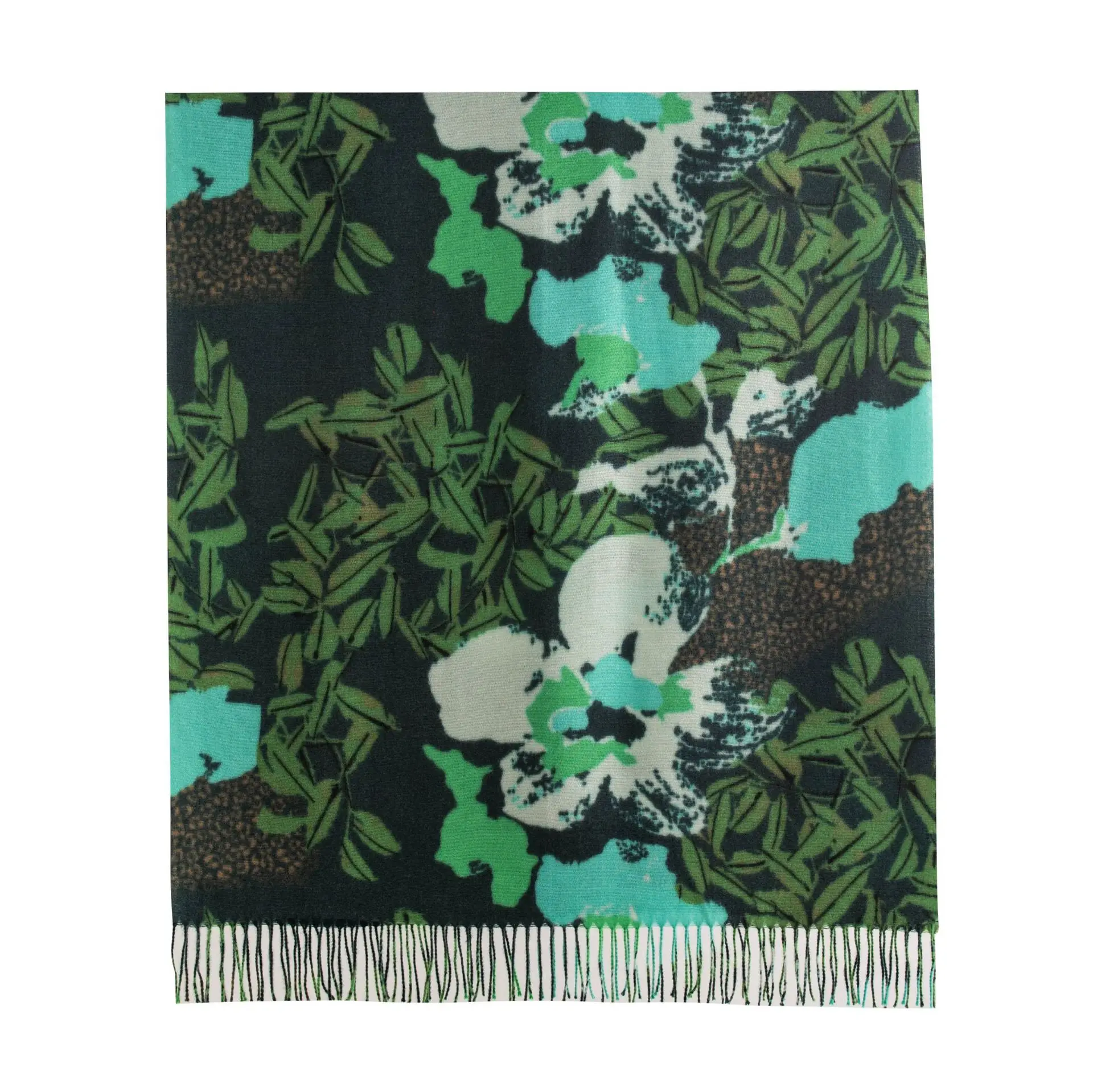 جديد لينة ودافئة تقليد الكشمير الفني الرجعية شرابة وشاح مع شخصية وعصرية والراقية المطبوعة المرأة شال #2