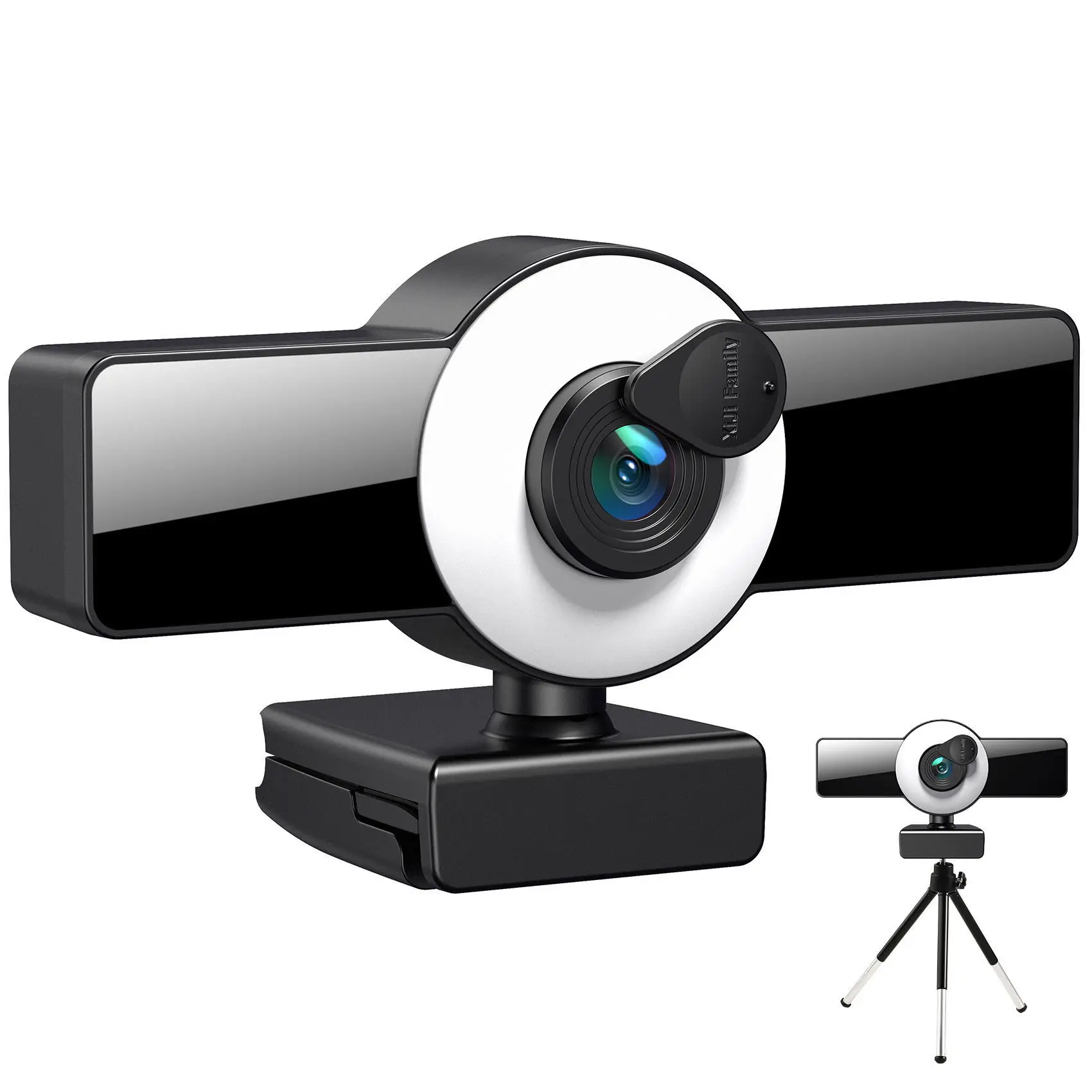 Imagem -01 - Câmera Web Full hd com Microfone Câmera de Web Foco Automático 8k 4k Usb Youtube Transmissão ao Vivo pc Computador Laptop camera web full hd com microfone camera de web foco automatico 8k 4k usb youtube transmissao ao vivo pc computador laptop 01