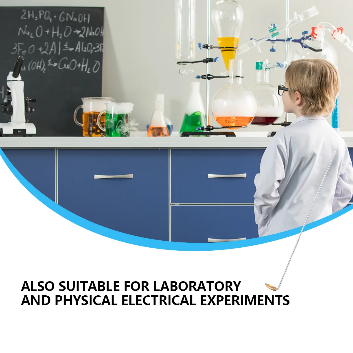 

15pcs Combustion Copper High Temp Resistant Lab Teaching Equipment Fits Teaching Instrument Most Bottles