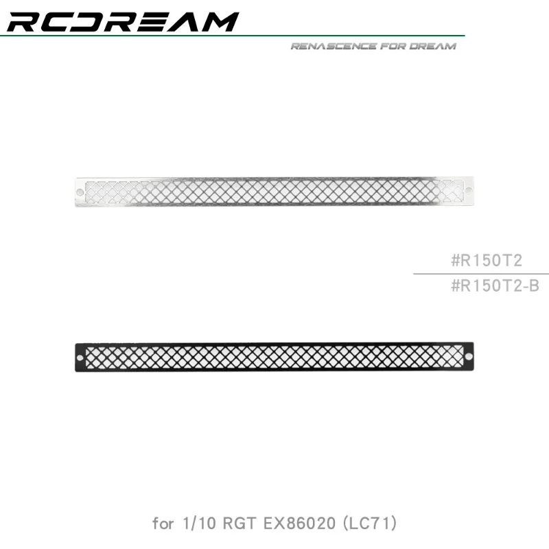 RC car Crawler Upgrade Part Hood Air Intake Grille Metal Mesh For RCDream 1/10 RGT LC71/79 Off-road Model Custom Size Accessory