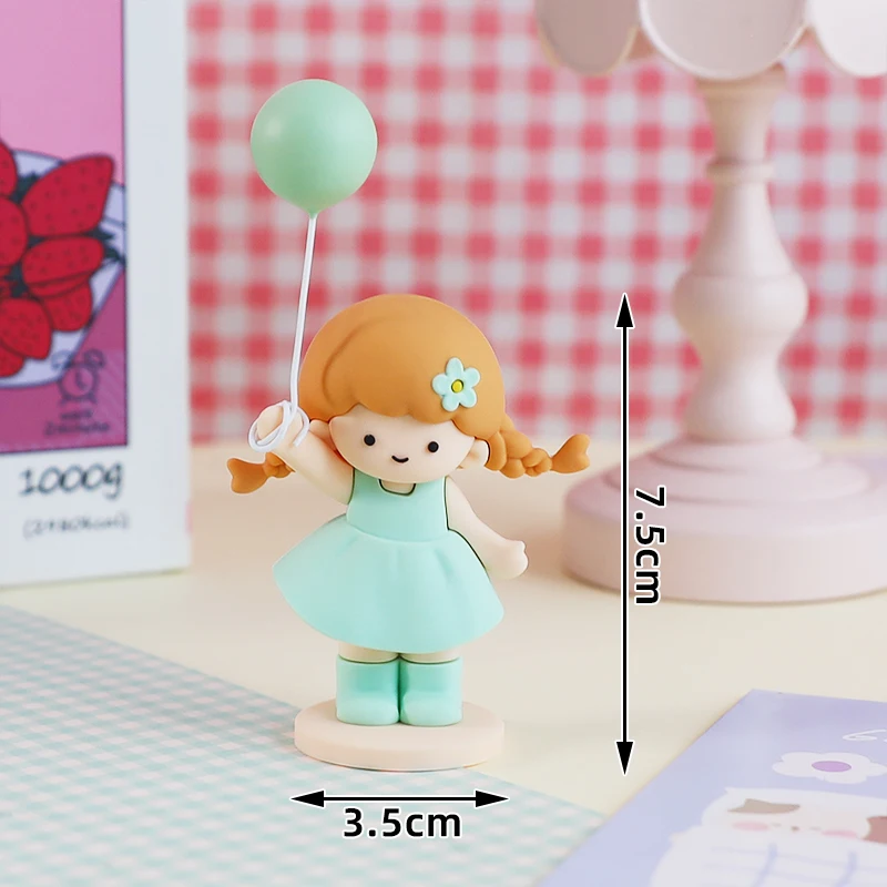 Prinzessin-Kuchenaufsatz, schönes Mädchen mit Schleife und Sternen für alles Gute zum 1. Geburtstag, Party, Kuchendekoration, Babyparty, Partyzubehör – Detail 12