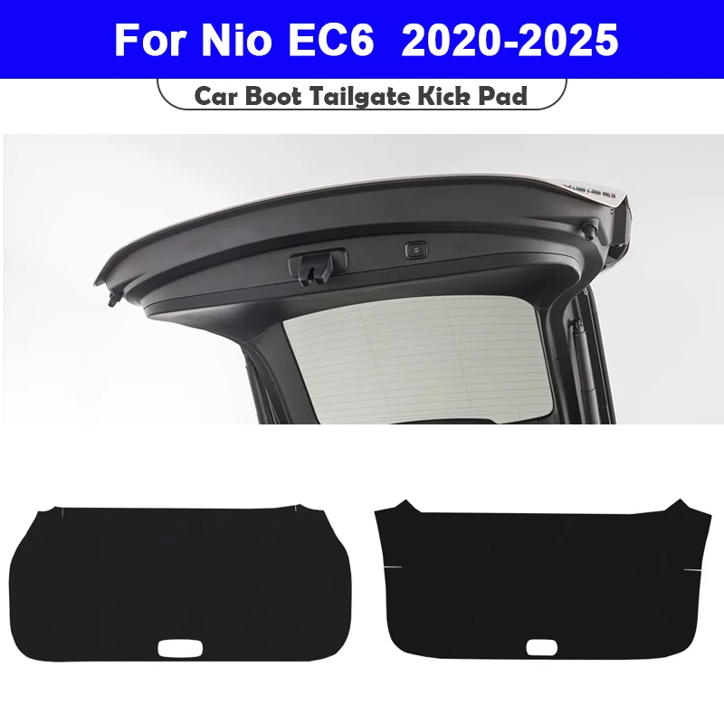 

For Nio EC6 2020-2025 Luxury Car Trunk Mat Odorless PU Leather Boot Liner Full Coverage Anti-Scratch Interior Decor Accessories
