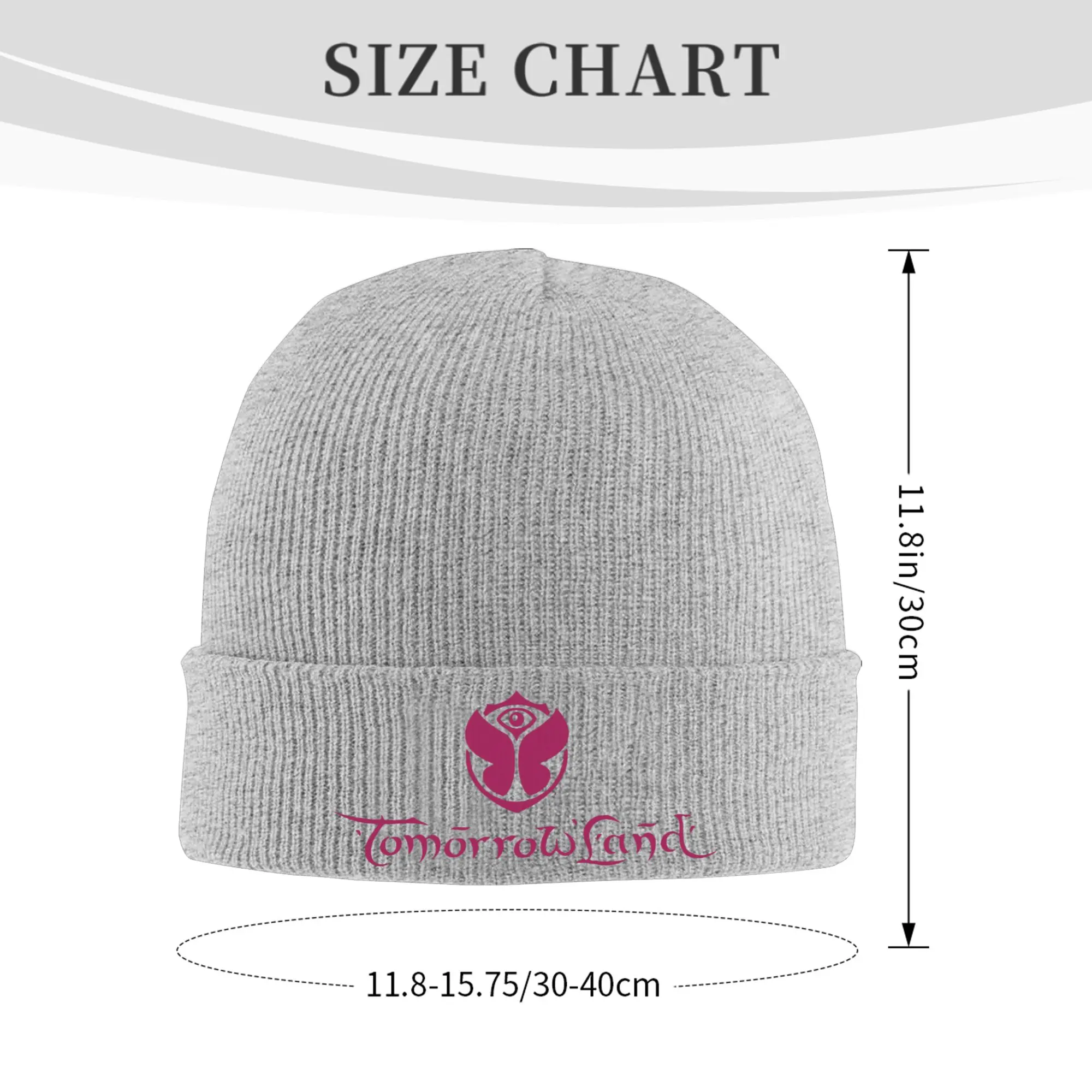Tomorrowland Bonnet Hat Cool Knitting Hat Unisex Adult Belgian Electronic Dance Music Festival Winter Warm Skullies Beanies Caps