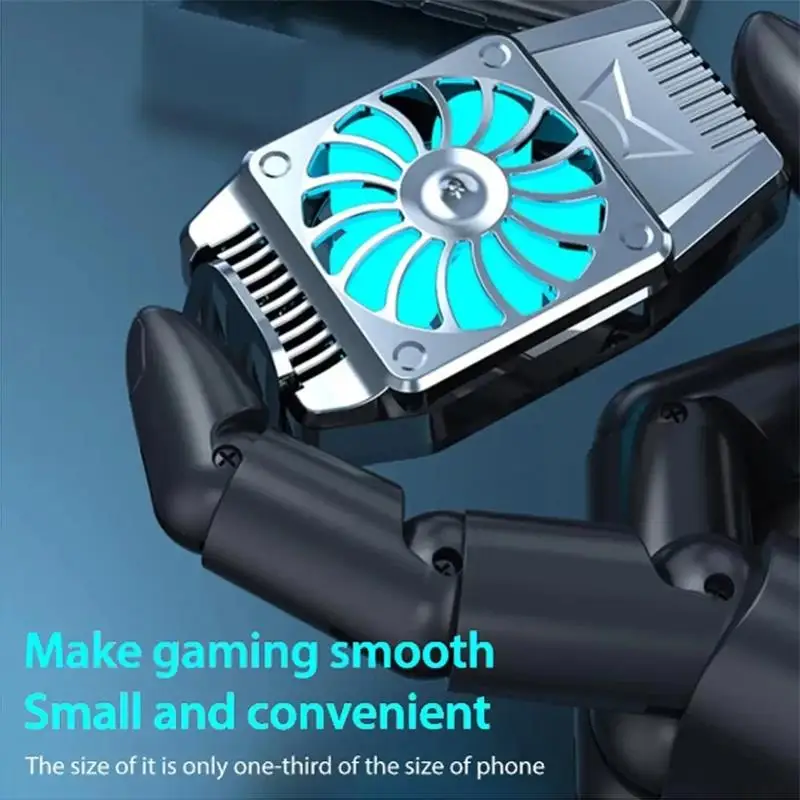 Portable Smart Phone Heat Sink Usb Cooling Pad Cooler Fan Gamepad Game Gaming Shooter Mute Radiator Controller H15 Cooling Fan
