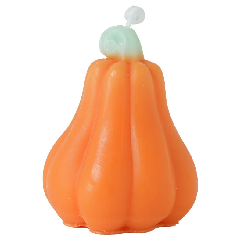 شموع معطرة على شكل يقطين الهالوين، شموع صناعية مصنوعة يدويًا مع شموع عطرية للهدايا ديكور منزلي #6