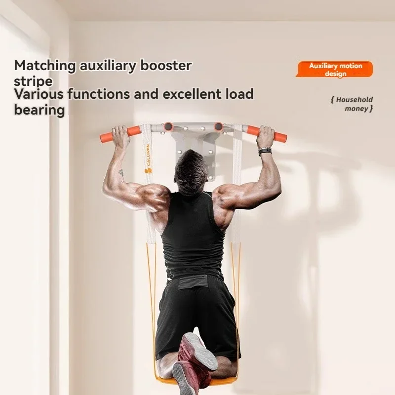 1PC Pull-up Device Home Indoor Horizontal Bar Punching Wall Fixed Wall Single Parallel Bar Sandbag Rack Fitness Equipment