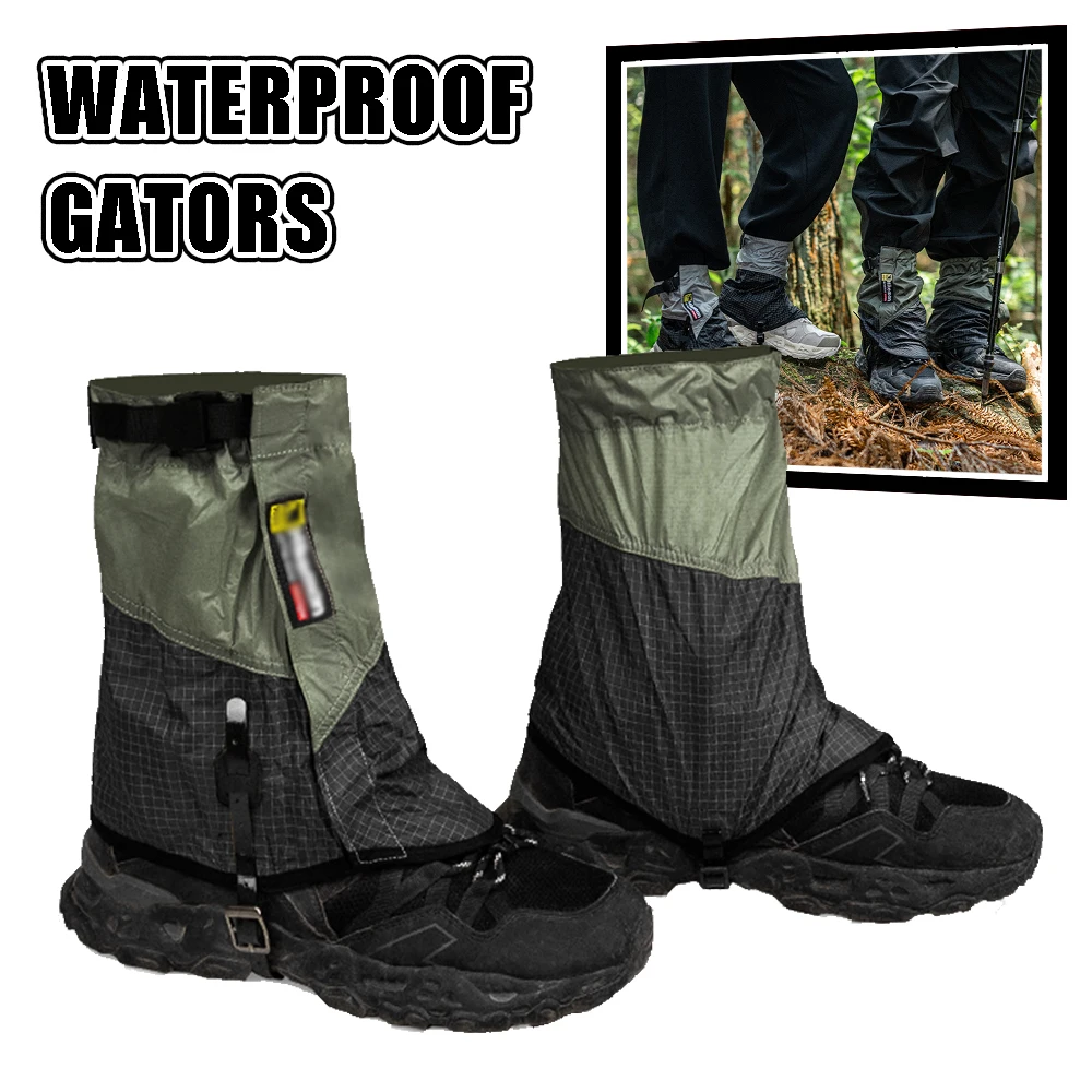 

Водонепроницаемые походные ботинки и обувь Gators, легкие гетры до щиколотки для мужчин и женщин, гетры Low Gators для пеших прогулок, прогулок