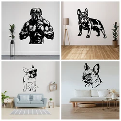 French Bulldog Wall Sticker Removable Wall Stickers Diy Wallpaper For Kids Rooms Home Decor Wall Decal Home Decor