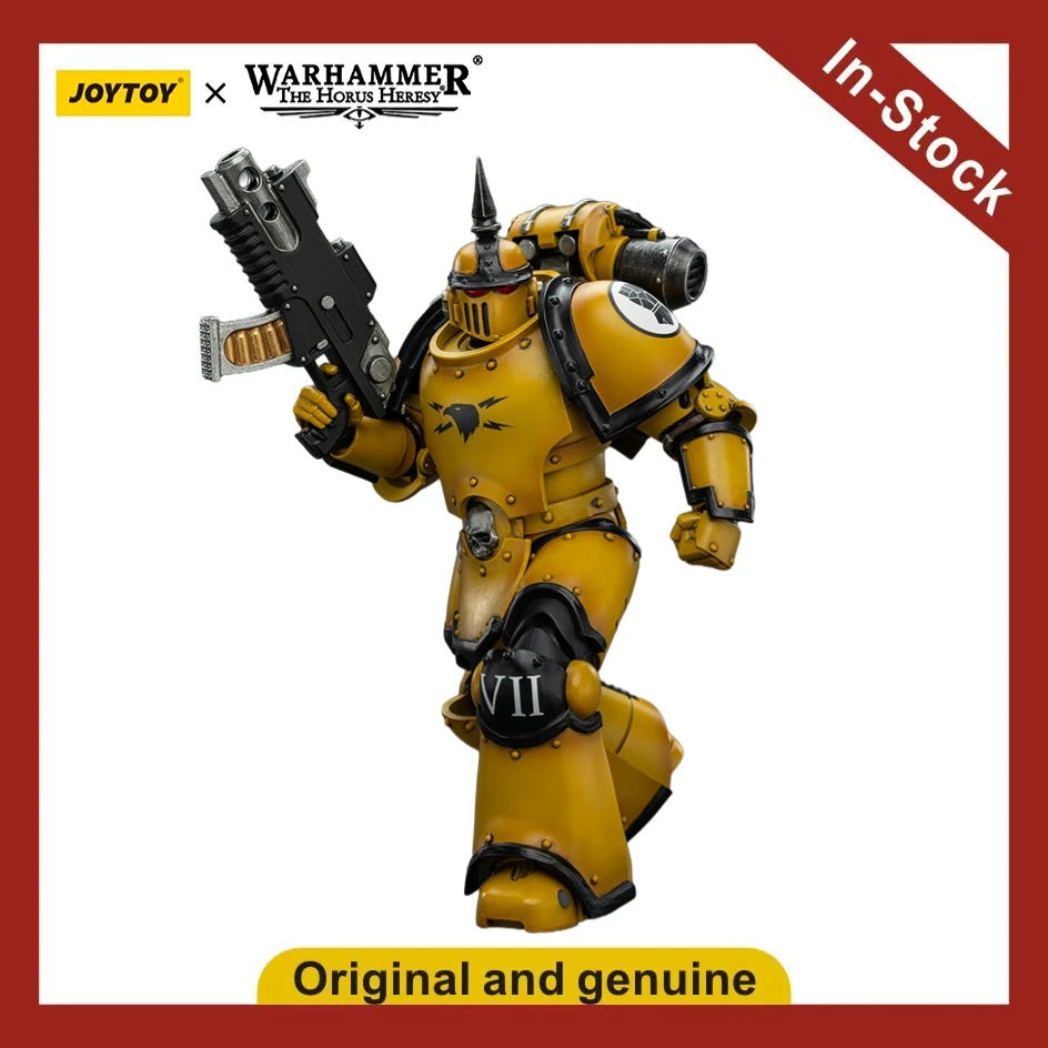 

【UA】JOYTOY Warhammer 40K Scale 1/18 Action Figure Imperial FistsMK IIl Tactical Legionary Fallen Model Toy Gift