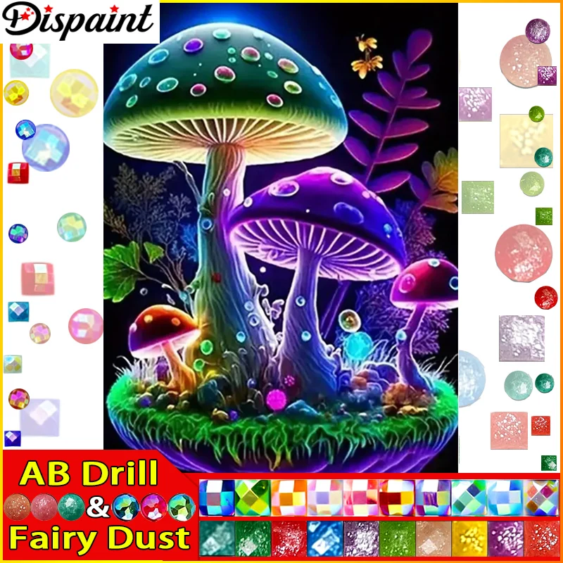 Dispaint Fairy Dust AB 5D Diamond Embroidery Needlework Kit 