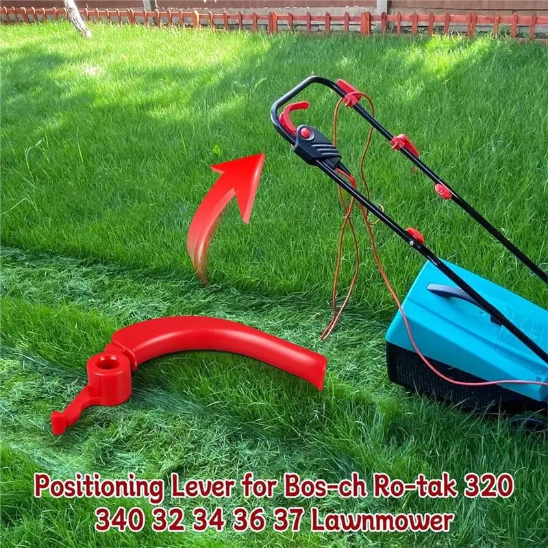 A98E-For Multiple Model For-For Rotak Lawnmower Compatible 2-Pack Red Positioning Lever