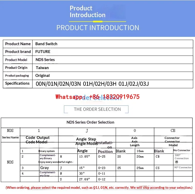 Cyclmotion Original FUTURE band switch NDS rotary axis selection CNC multiplier switch 00N 01N 02N 03N 01J 02J 03J 01H 02H 03H