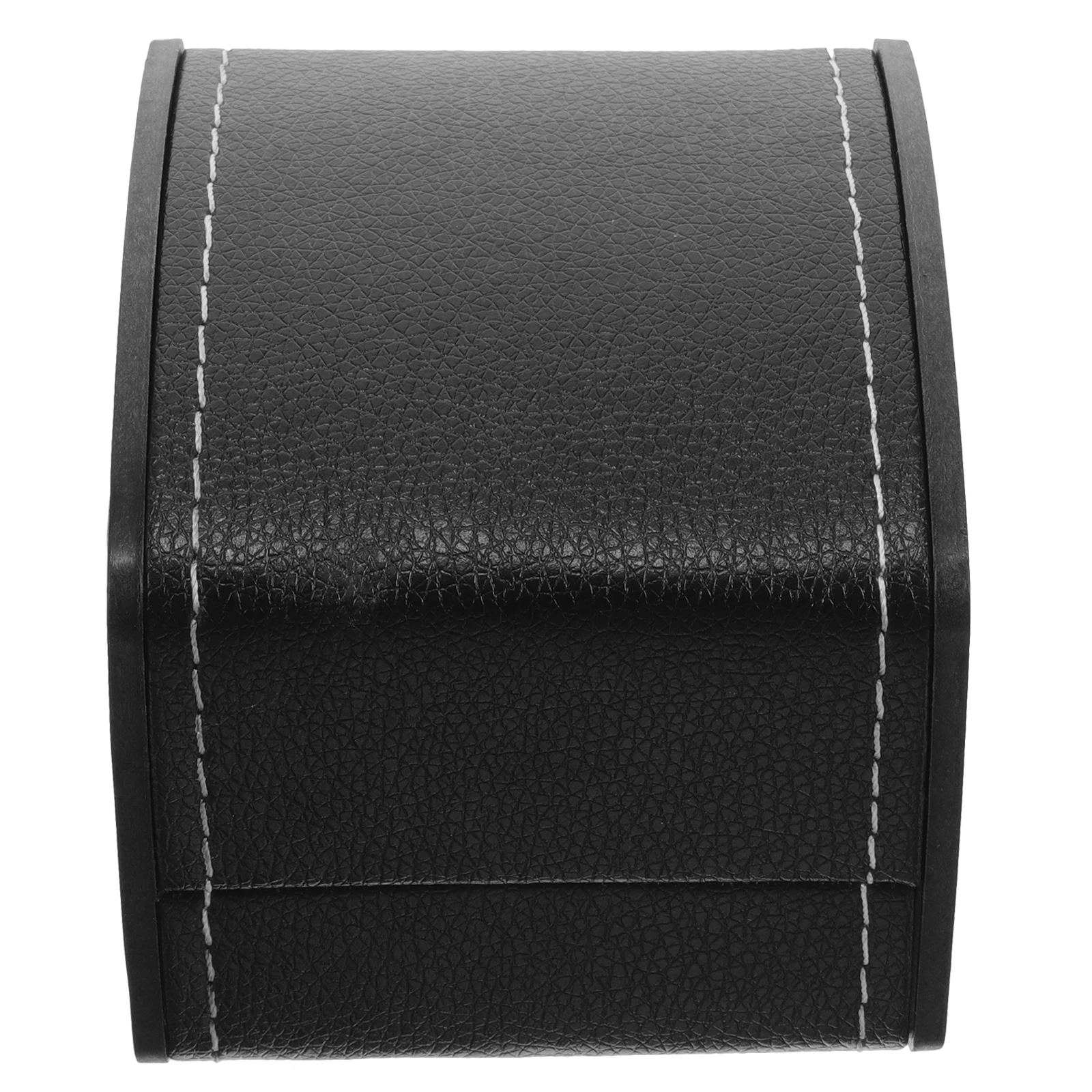 

Watch Box for Men Storage Display Single Wristwatch Organizer Black Beige Protective Dustproof Travel Home Use Watch