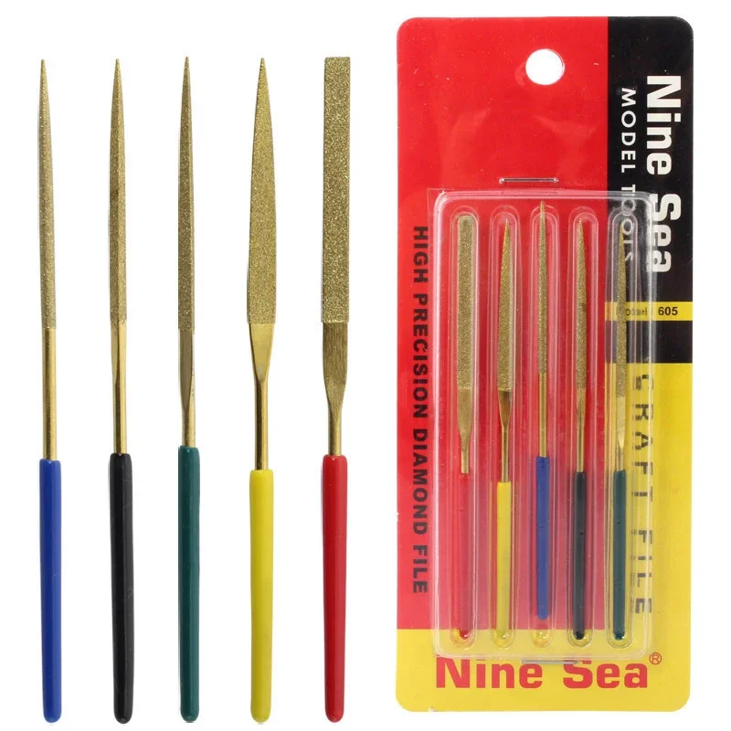 

Nine Sea 605 Diamond File(5 PCS), Abrasives Tools