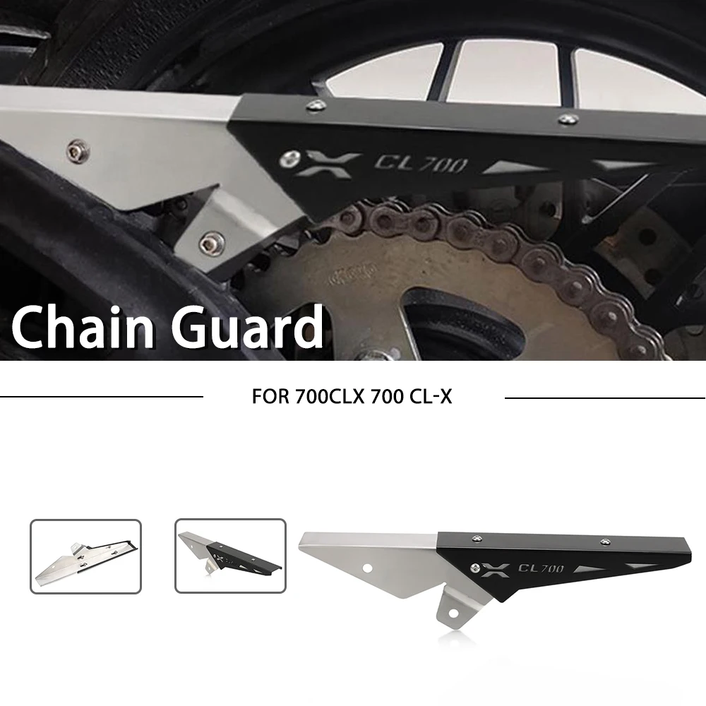 

Motorcycle CLX700 2020 2021 2022 Chain Cover Rear Chain Belt Guard Modified For CFMOTO CF MOTO 700 CLX 700CLX 700CL-X 700CLX 700