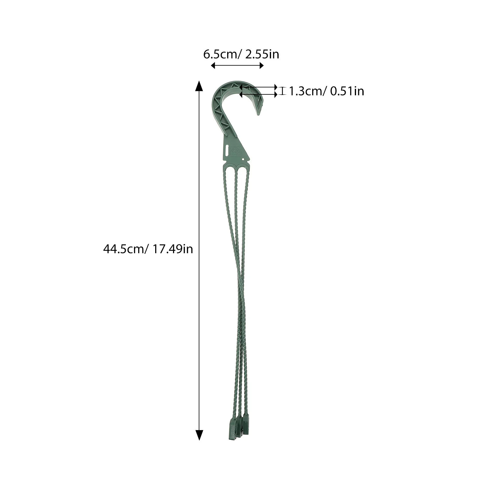 5 قطعة خطافات زهور معلقة عالية الجودة حرفية جيدة آمنة ومتينة ومناسبة للاستخدام الداخلي والخارجي والبستنة المريحة