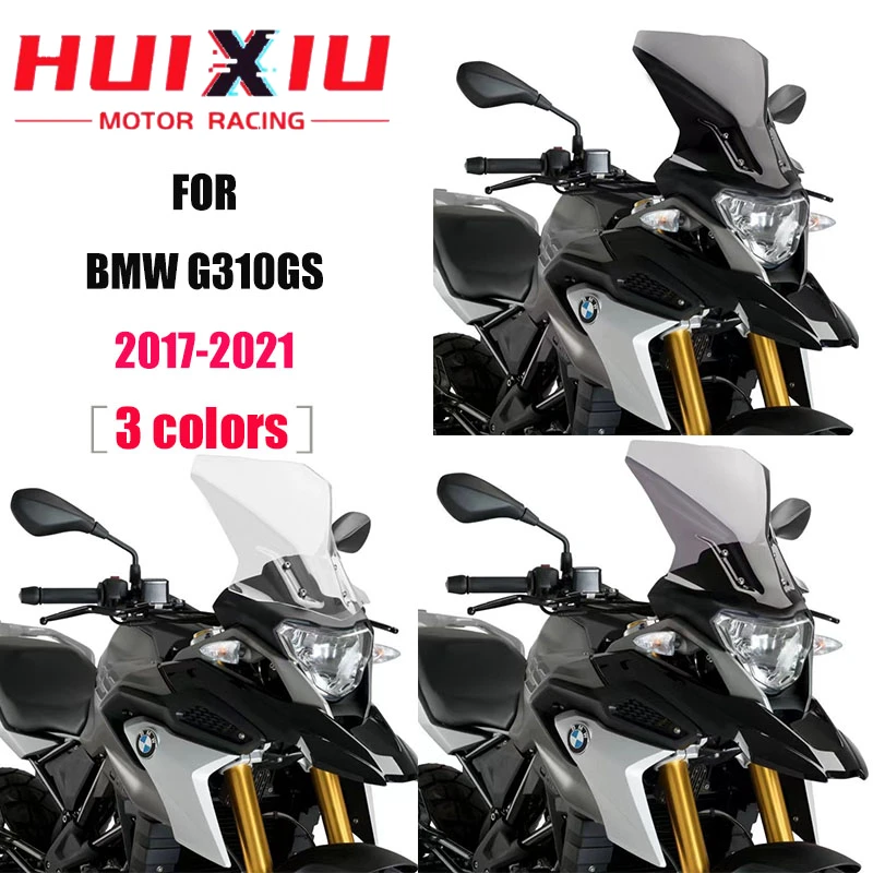 Deflector de parabrisas para BMW G310GS, parabrisas de carenado para BMW G310GS, 2017, 2018, 2019, 2020, 2021