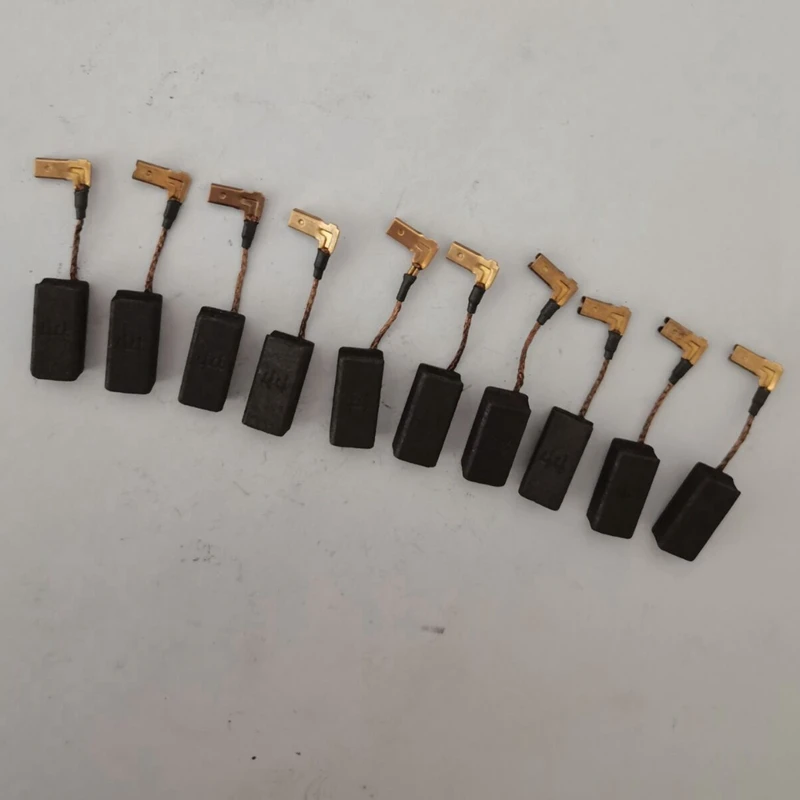 10 Pcs Carbon Brush For Dewalt N183725 DWE4057 DWE4056 DWE4051 DWE4050 DWE4157 DWE4884