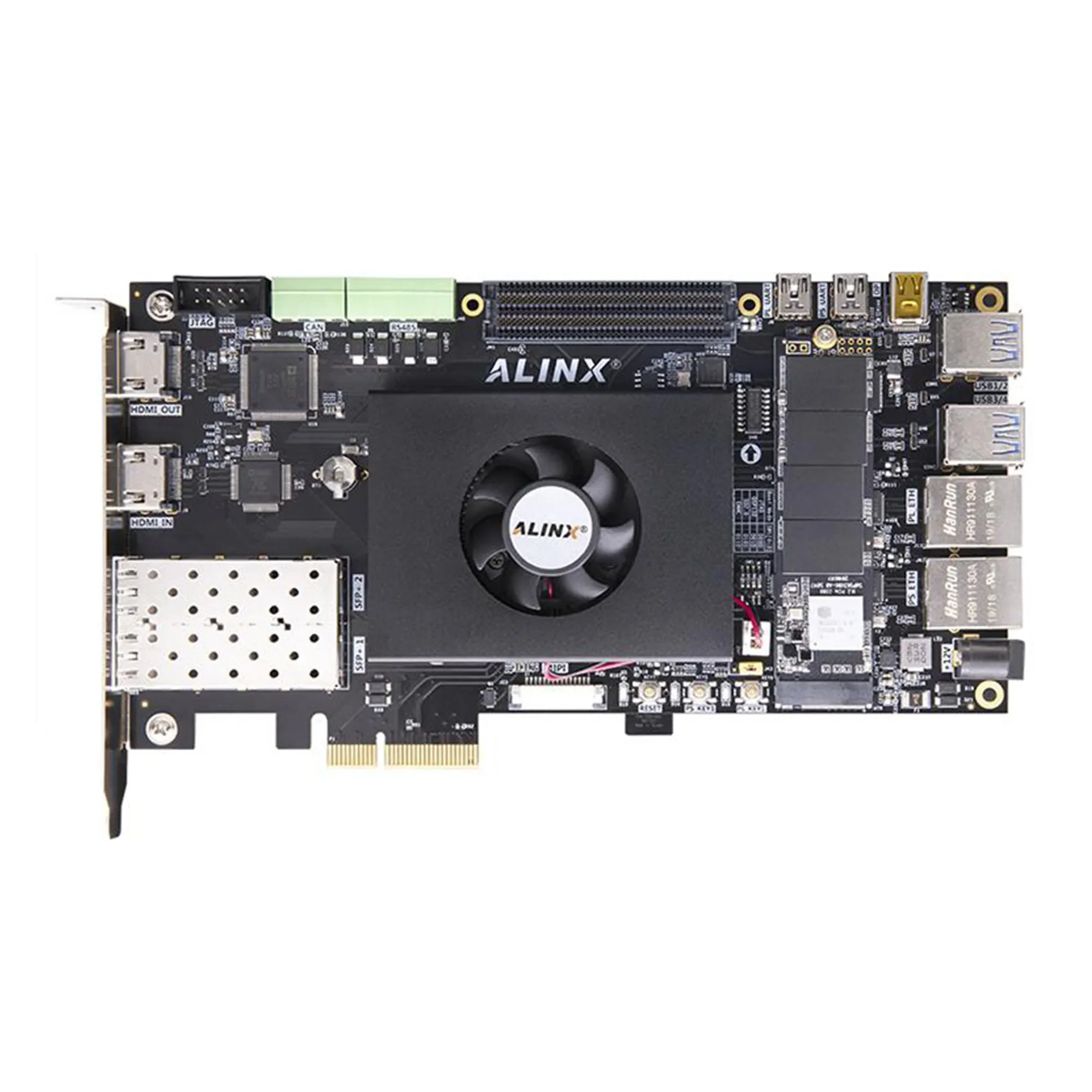 ALINX AXU5EVB-P: Zynq UltraScale+ MPSoC EV Xilinx FPGA Board AI PCIe3.0 H.265 Automotive ADAS Vitis-AI