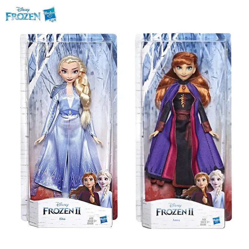 

Hasbro Frozen 2 Magic Animation Princess Aisha Anna Doll Little Girl Hand Model Display Birthday Gift Back To School Anime Toys