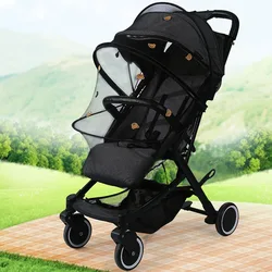 Baby Stroller Mosquito Net Baby Walking Car Mosquito Net Cover Complete-Type Universal Zipper Walk the Children Fantstic Product