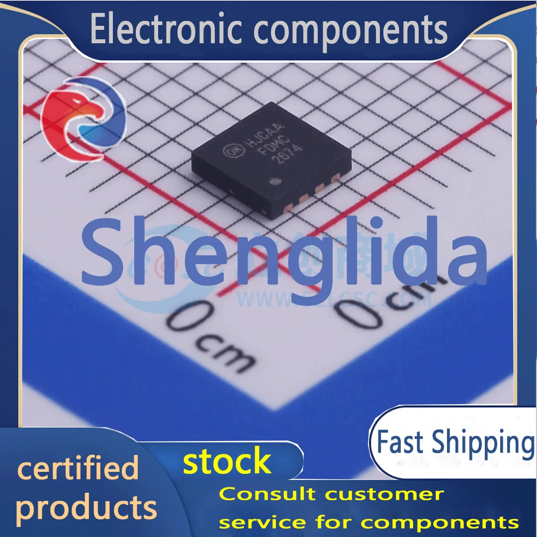 

FDMC2674 encapsulated MLP_ 3.3 * 3.3 MOSFET brand new stock 1PCS