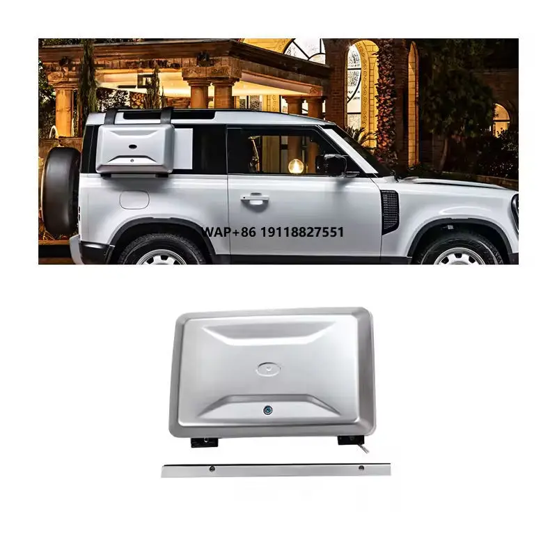 High Quality Santorini Full Black Side Tool Box Car Storage Solutions for  Defender 2020+ 90/110/130 L663 Body Parts