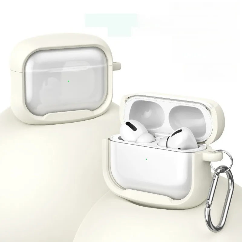 

For AirPods Pro3 Pro2 Pro for AirPods1 2 3 4th Generation Bluetooth Headset Cover Transparent Protective Cover Cute and Simple