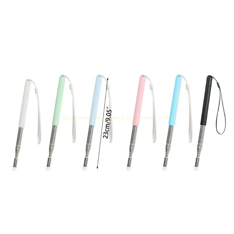 Telescopic Teachers Pointer, Extendable Hand Pointer Finger Pointer Mini Retractable Classroom Pointer for School