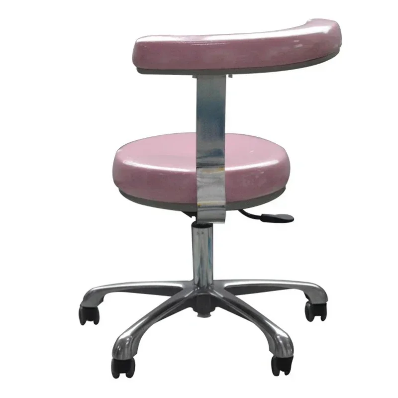 Sedia da barbiere sedie per Pedicure da salone forniture professionali per il viso Lashistas Beauty elegante barra a ruota bassa regolabile in altezza