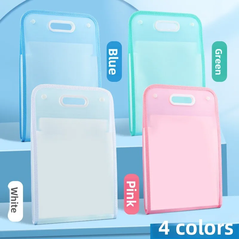 

13-карманные папки для файлов, портативный органайзер для документов формата А4, цвет Macaron, органайзер для документов для классной комнаты, офиса, домашнего хранения