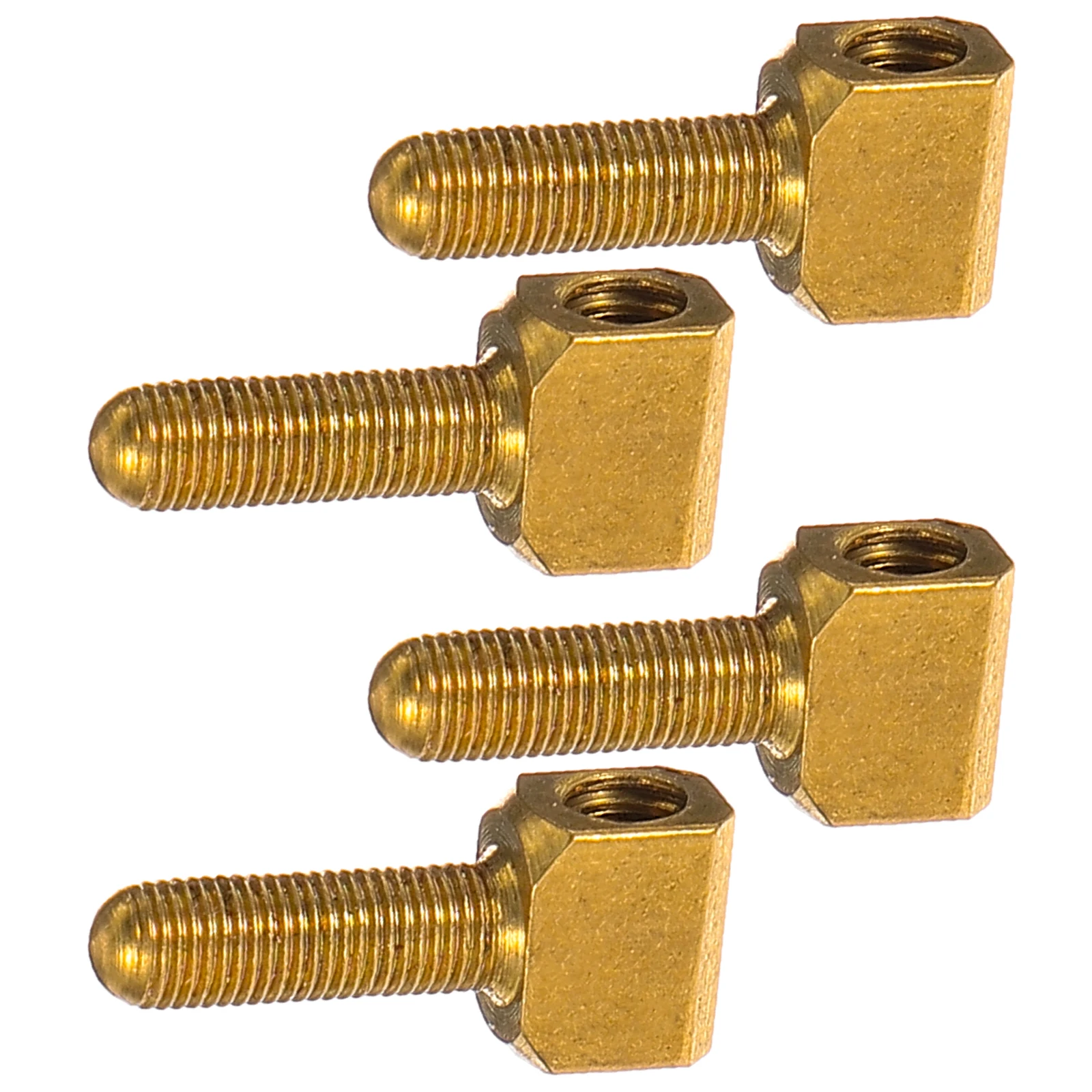 

4pcs Cello Bow Screw Accessories for Damaged Violin Bows Instrument Repair Kit Replacement Parts Anti Slip Metal Frog Tension
