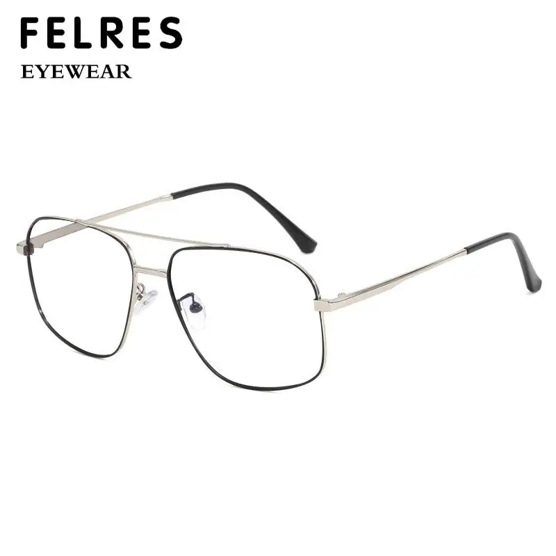 Widened 158mm Metal Reading Glasses Square Men Presbyopic Eyewear Oversize Designed For Big Face Big Head Male Female Reader