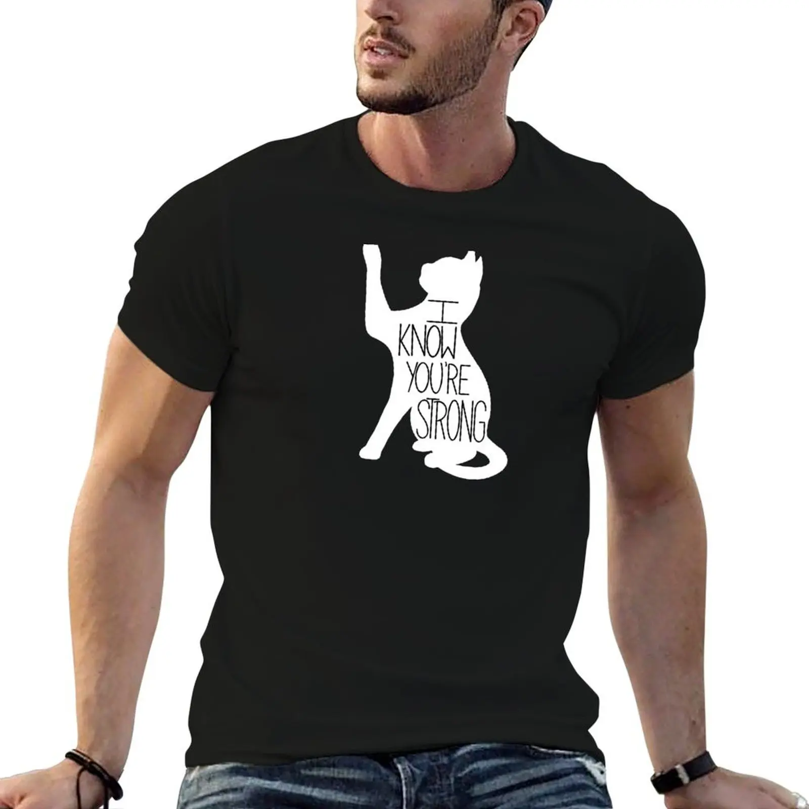 Plea From A Cat T-Shirt cotton graphic tees graphic tee shirt tees basketball graphic tees mens t shirt