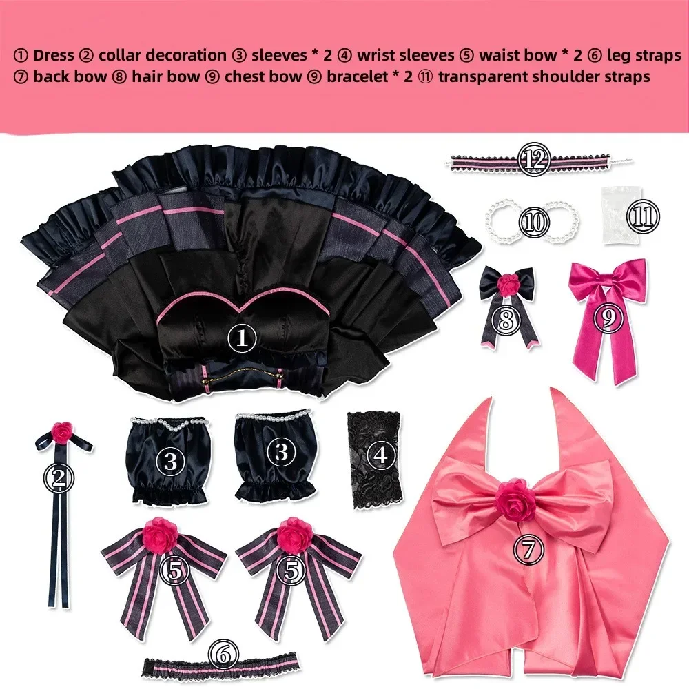 أزياء COSSUN Nijigasaki High School Idol Club Uehara Ayumu/Nakasu/Asaka/Miyashita Ai/Yuki/Emma أزياء تنكرية أنيمي LoveLive! الملائكة