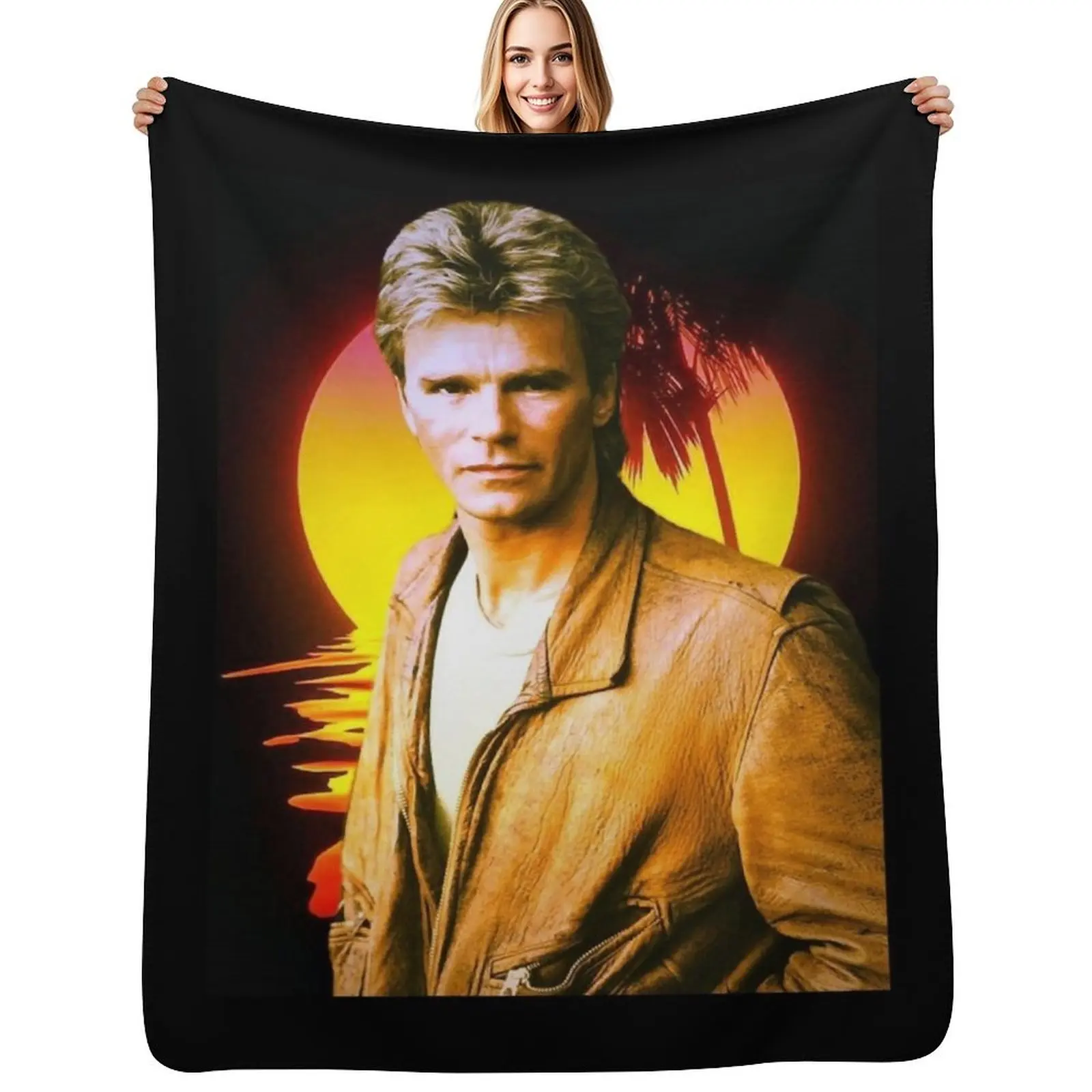 Day Gift For Richard Dean Anderson Cool Gifts Throw Blanket Baby heavy to sleep blankets ands Thin Sofas Blankets