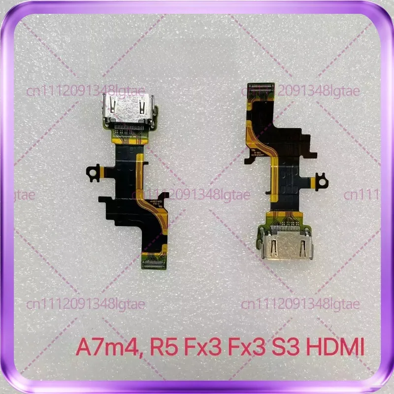 1pcs NEW For Sony high definition interface HDMI port A7S3 A7M4 A7R4A A7R5 FX3 cable
