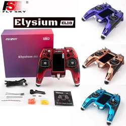 Flysky EL18 2.4G AFHDS3 EdgeTX Radio Transmitter 3.5inch Touch Screen CNC Hall Gimabl TMR Receiver For RC Airplane FPV Drone