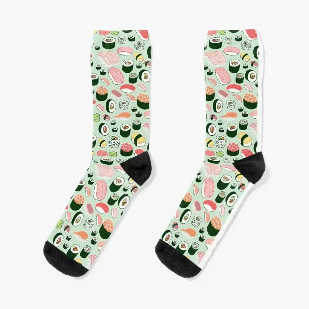 Sushi Forever! Socks hiphop Sports Running Socks For Men Women's