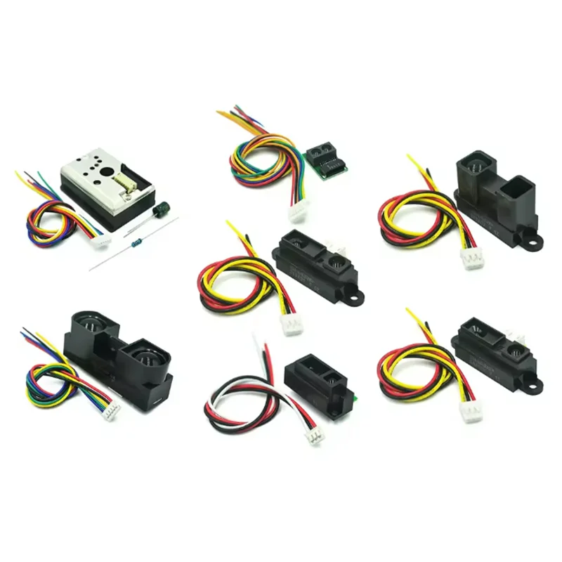 gP2Y0A02YK0F gP2Y0A21YK0F gP2Y0A41SK0F gP2Y1014AU0F gP2Y0E03 gP2Y0A51SK0F gP2Y0A710K0F Infrared ranging sensor range detection