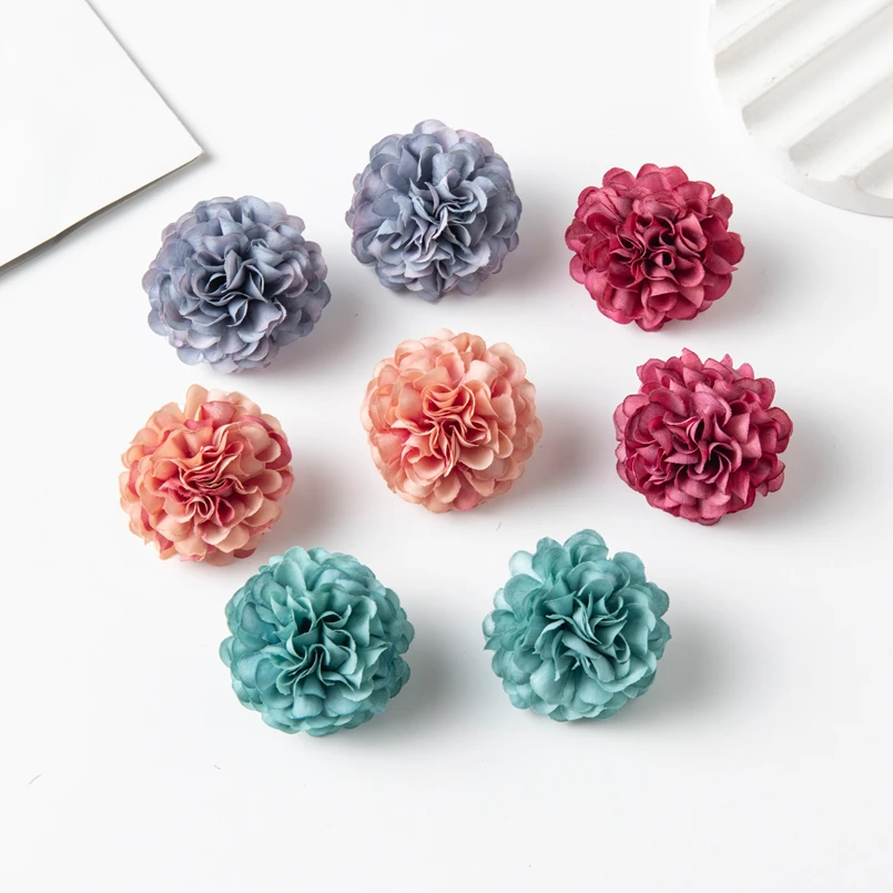 20 Stück künstliche Blumen, Hochzeitskranz, Scrapbooking, Hortensie, Gartenbogen, Festivaldekoration, Zimmereinrichtung, künstliche Pflanzen, Seidennebelblume. – Detail 3
