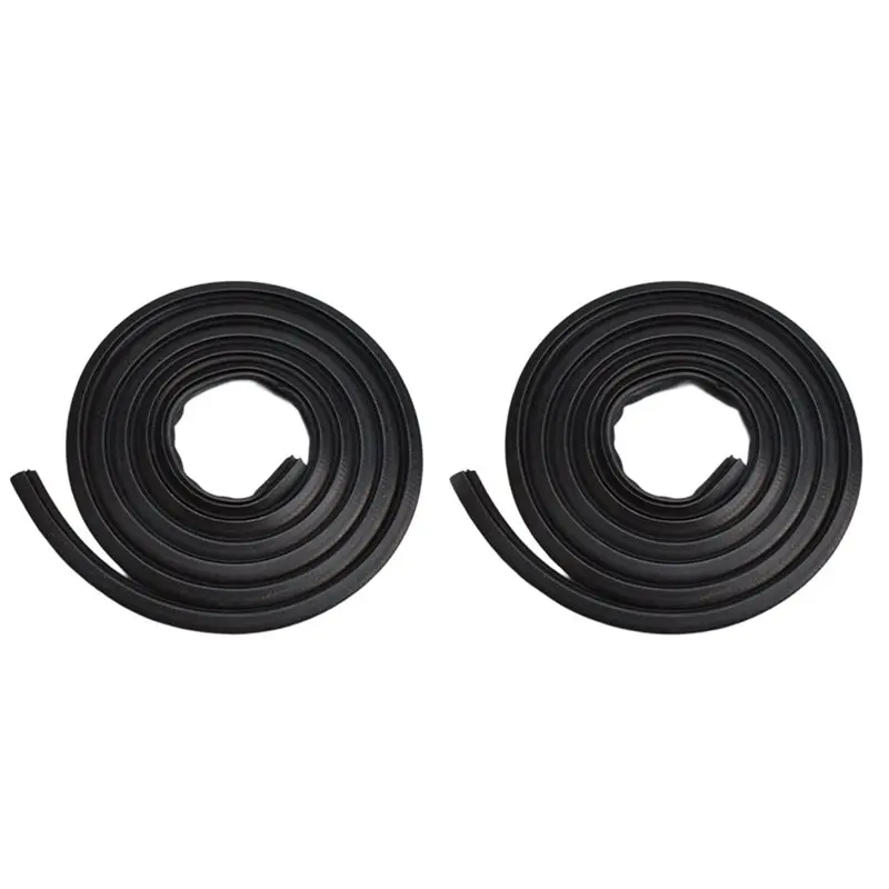 

Weatherstrip Door Seal Set 2PCS Extended Cab For Silverado Sierra X-Cab 2000-2007 DWL111499 5130971 15159030, 15159031