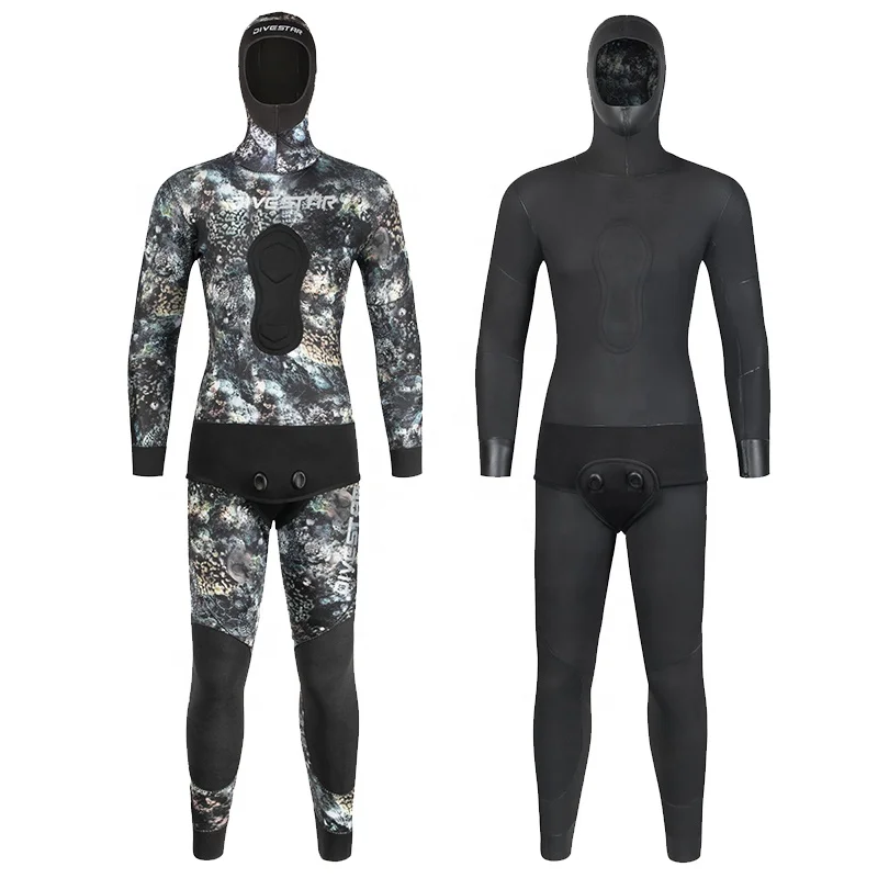 DIVESTAR Groothandel Camouflage 3MM neopreen open cel man onderwatervissers wetsuit